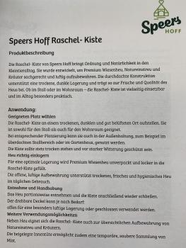 Raschelkiste Heubox