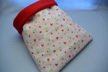 Kuschelsack "Strawberry love"