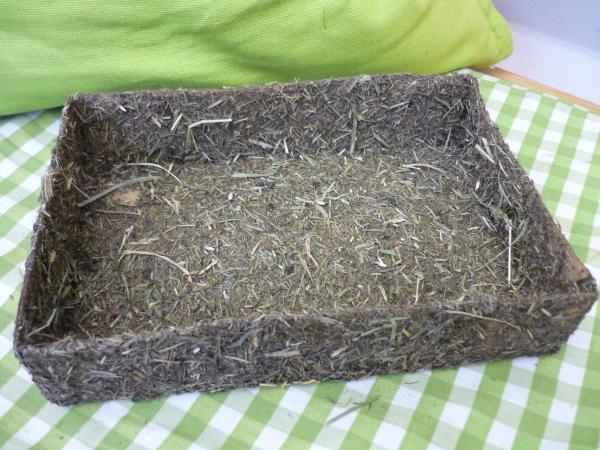 Heuschale mit Blüten 130 g