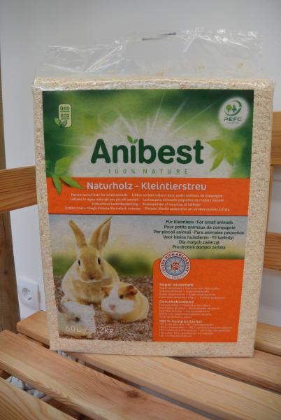 Anibest Kleintierstreu 60l